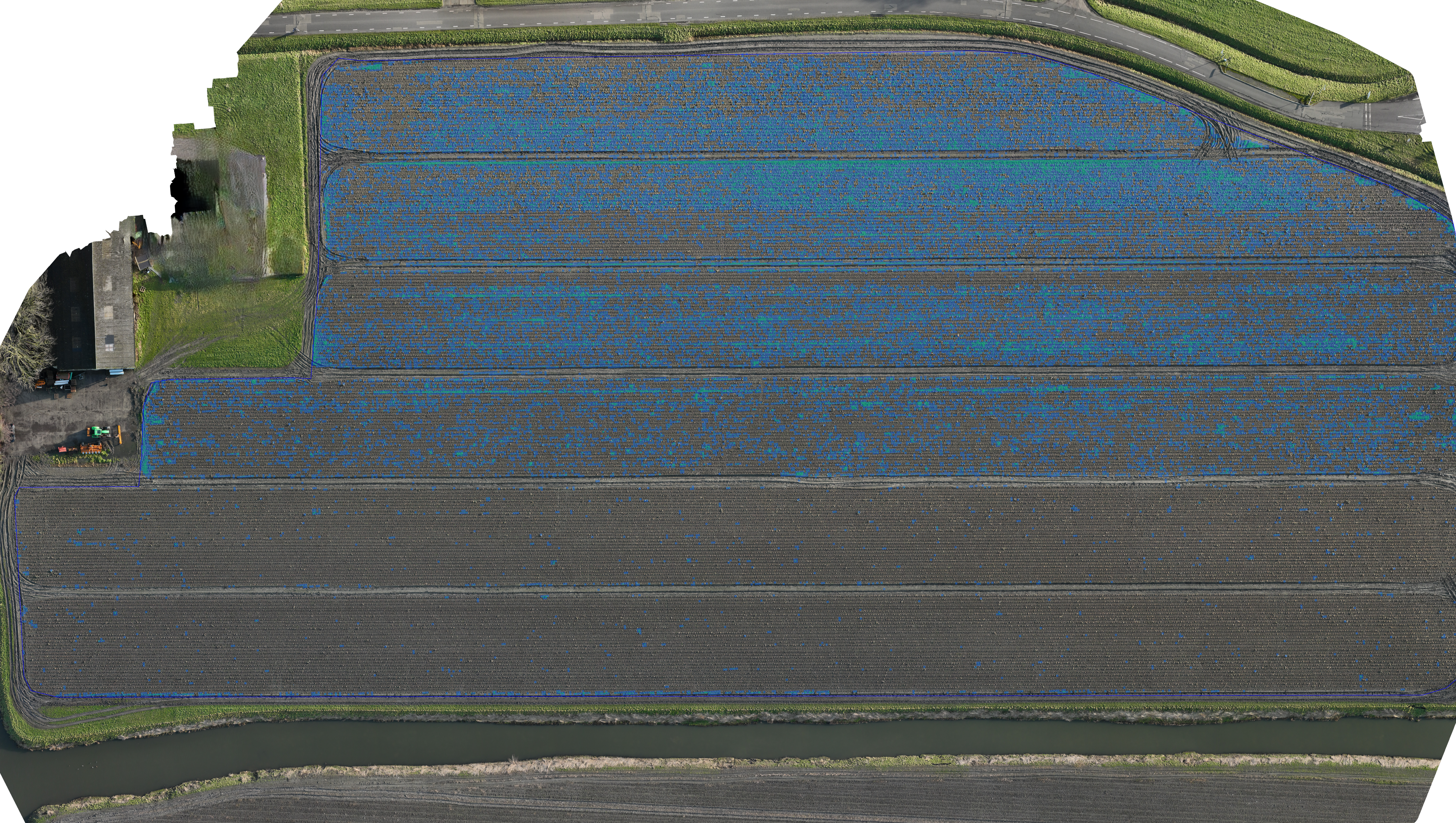 Variable Rate Weed Control Map